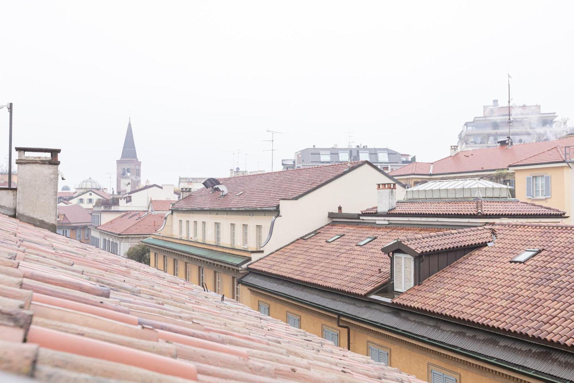 Monte Napoleone Split-Level Terrace Apartment - Top Collection Milano Exterior foto