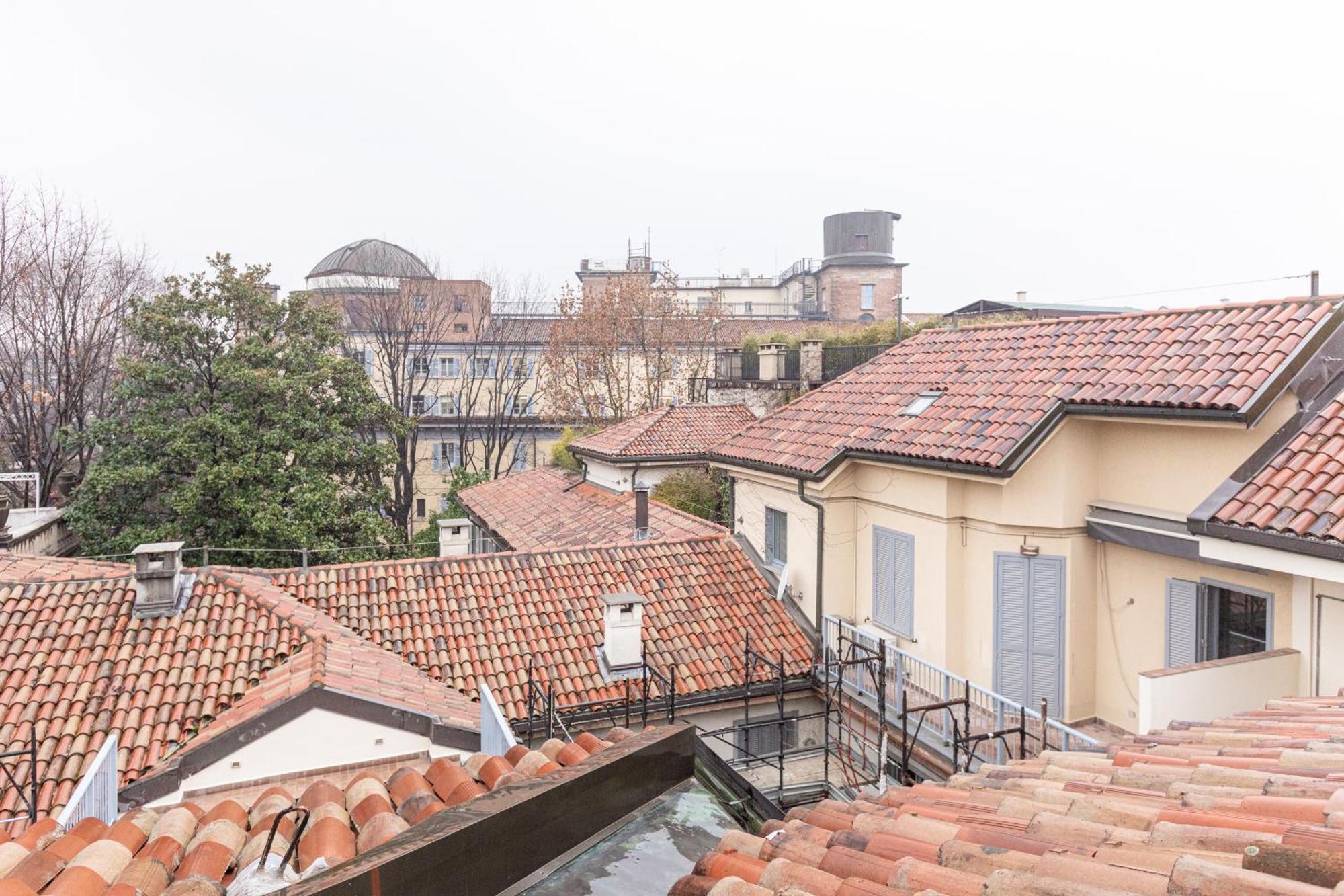 Monte Napoleone Split-Level Terrace Apartment - Top Collection Milano Exterior foto